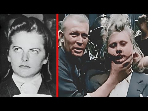 The BRUTAL Last Moments of Irma Grese *The Beast of Belsen executed