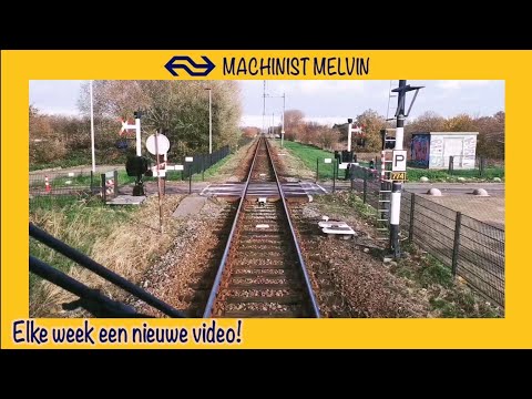 UITZICHT Machinist UTRECHT via GELDERMALSEN naar TIEL met een NS trein! 8min TRAJECT video!