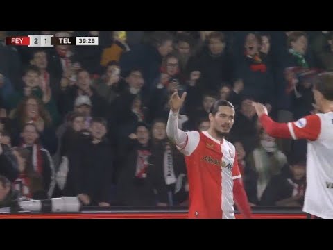 Anis Hadj Moussa Goal | Feyenoord vs Telstar 2-1 | Highlights | Eredivisie 26/27