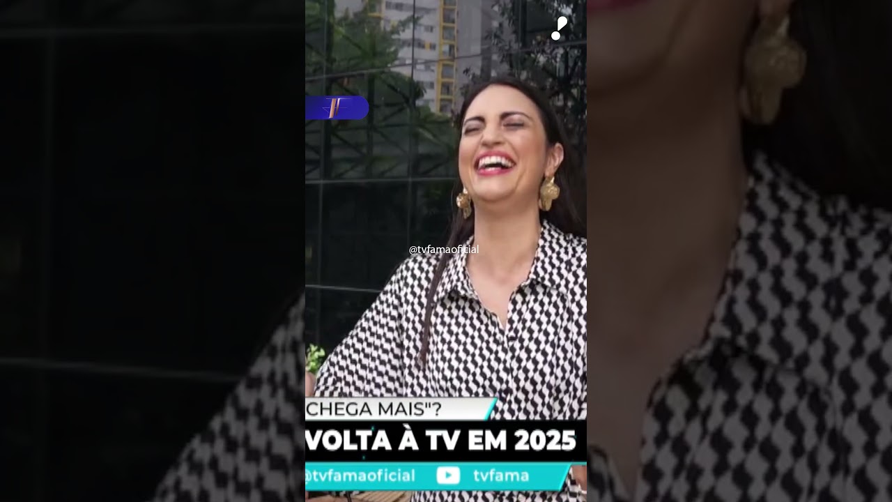 Chris Flores revela pretende voltar à TV em 2025