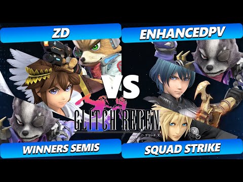 Glitch Regen Winners Semis - ZD Vs. enhancedpv - Smash Ultimate Tournament