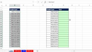 Excel Magic Trick 1258: Add Spaces Between Digits: Custom Number Format & TEXT Function