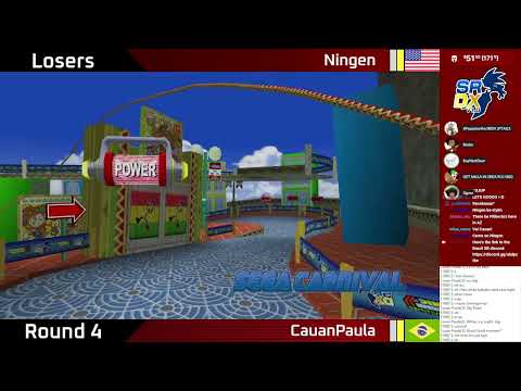 FBOpen13 | Ningen vs CauanPaula | Losers Round 4 | Sonic Riders DX 1.0.1 Online Tournament