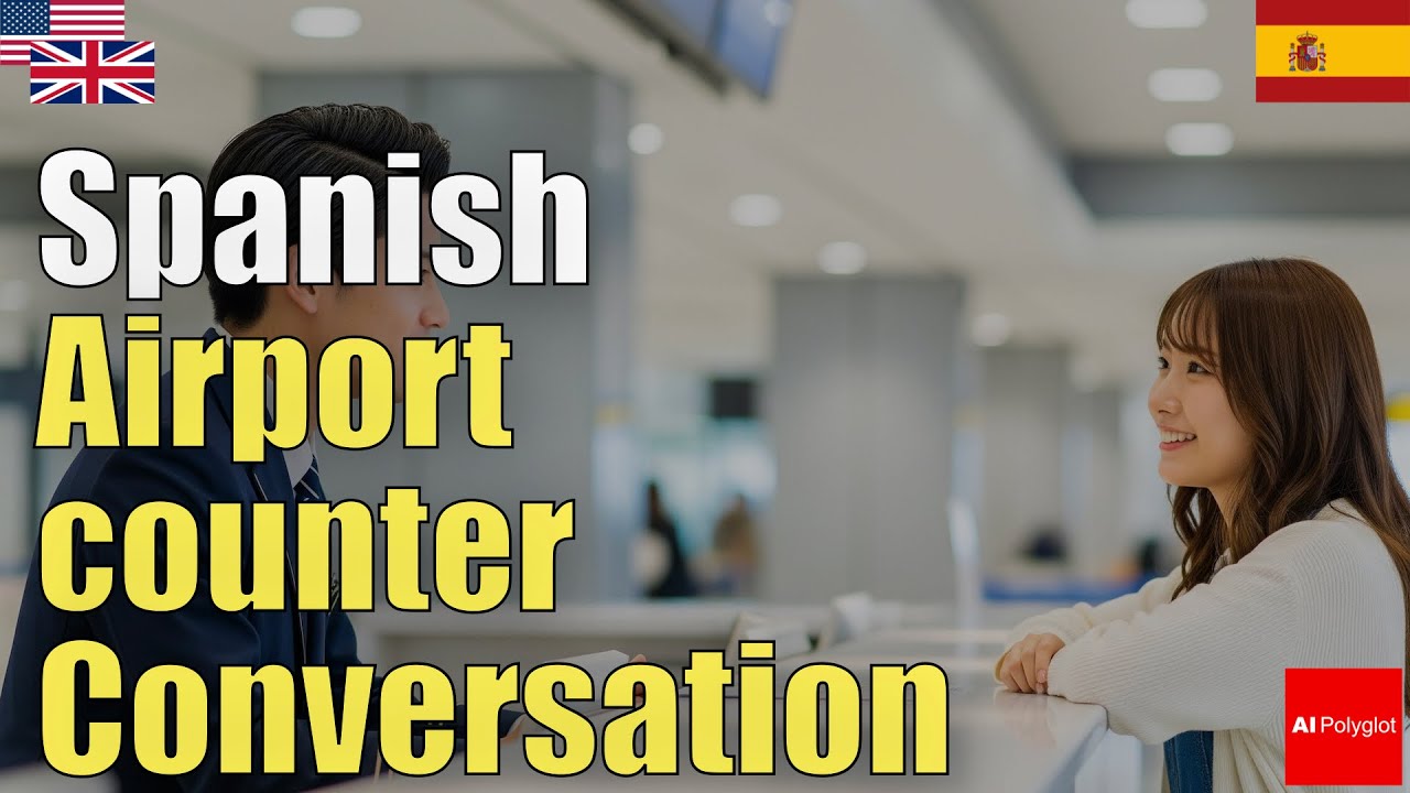 Spanish airport counter conversation | Passive listening | Must-Know episode artwork