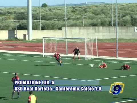 REAL BARLETTA - SANTERAMO 1-0  [3^ giornata Promozione Pugliese 2009/2010]