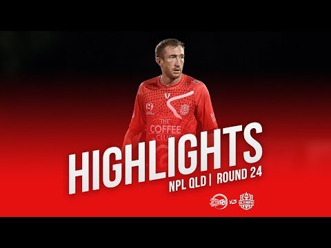 NPL QLD 2019 Round 24 - Moreton Bay United vs Olympic FC Highlights