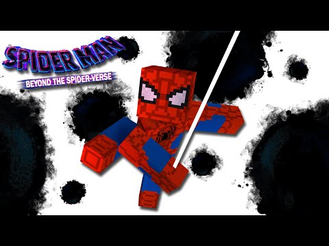 Minecraft Spiderman's Introduction For Beyond The Spider-Verse