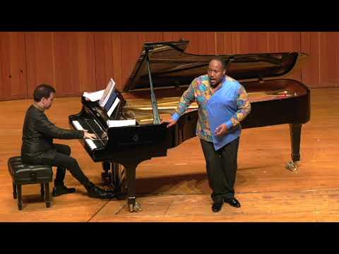 Njabulo Madlala sings Questo amor vergogna mia Puccini Edgar