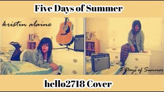 Five Days of Summer - Joe Brooks Cover | hello2718