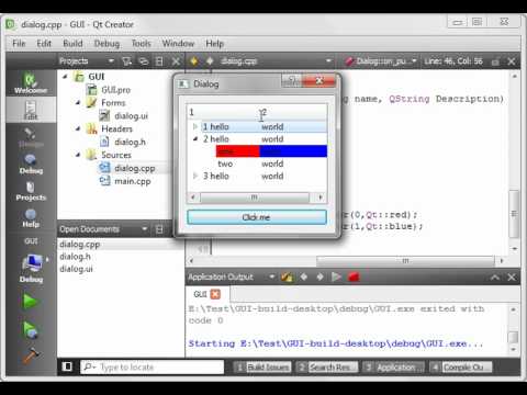 C++ Qt 22 - QTreeWidget Continued