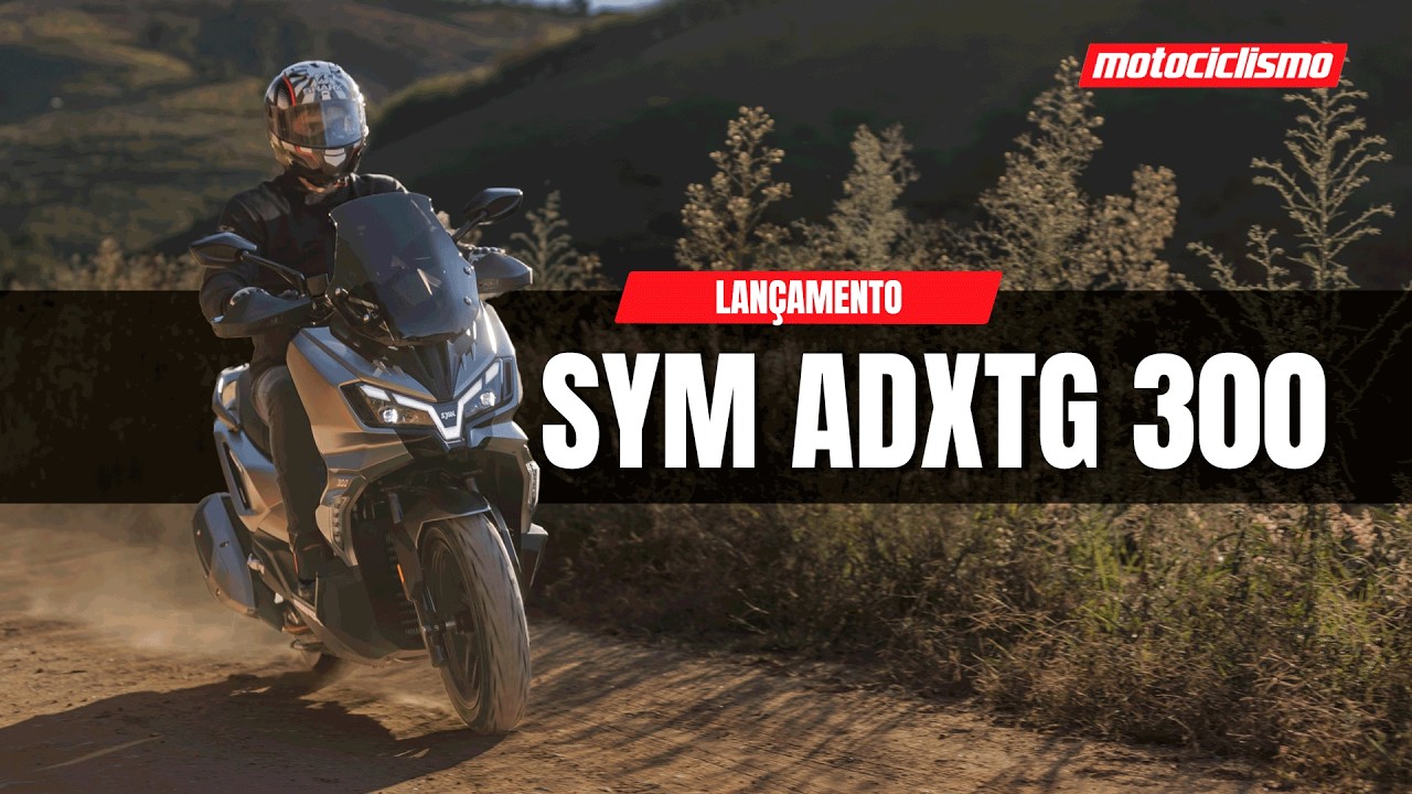 SYM ADXTG 300: o novo scooter aventureiro da Dafra no Brasil