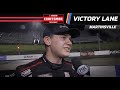 Corey Heim captures the checkered in a Martinsville race cut short