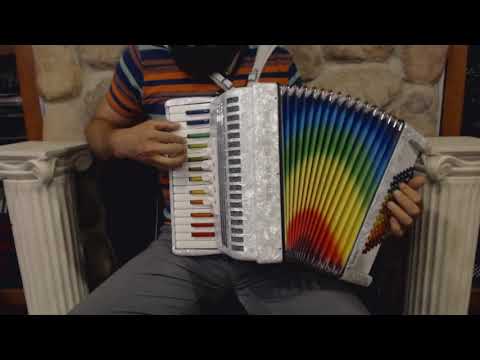 WELTJUW3072RA - Rainbow Weltmeister Juwel Piano Accordion LMM 30 72 $2699