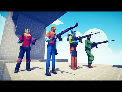 CSGO - TERRORIST vs 100x ARMIES - Totally Accurate Battle Simulator TABS