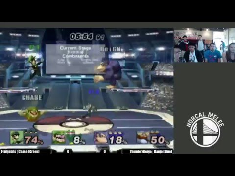 Weenie Hut Jr PM Doubles Winners Semis Fridgebits | Chase [Green] vs ThunderzReign | Banjo [Blue]