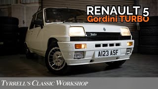 French Revolution: Unusual Renault 5 Gordini Turbo Roars into Life! | Tyrrell's Classic Workshop
