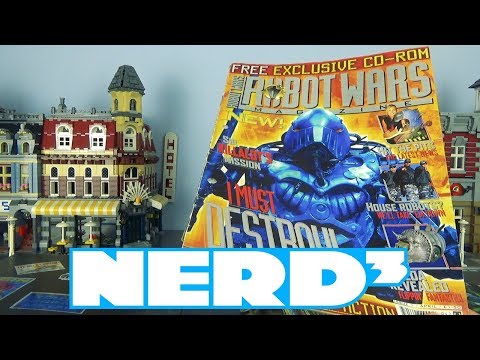 Nerd³ Toys - 18 Year Old Robot Wars Magazines