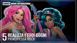 Musik-Video-Miniaturansicht zu Realizza i tuoi sogni [Unlock Your Dreams] Songtext von Barbie Rock 'N Royals (OST)