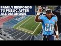 Former Titan Chris Johnson’s family speaks out after ALS diagnosis goes public