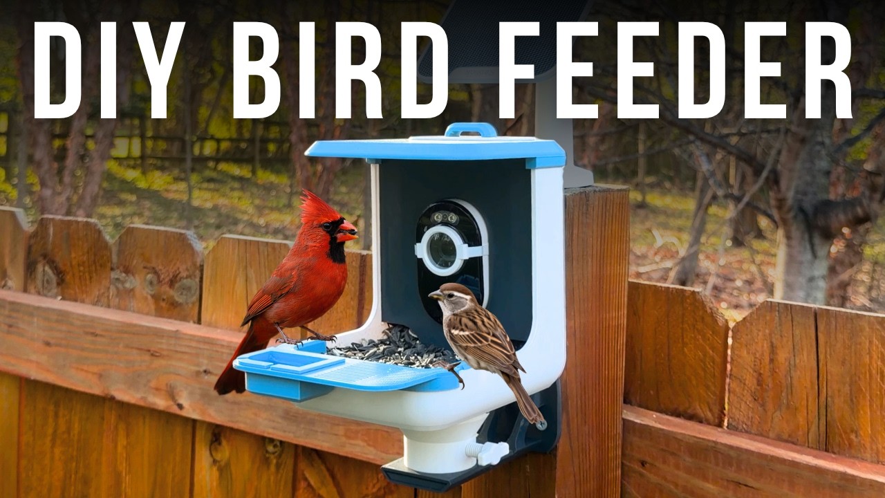 I 3D Printed A Smart Bird Feeder
