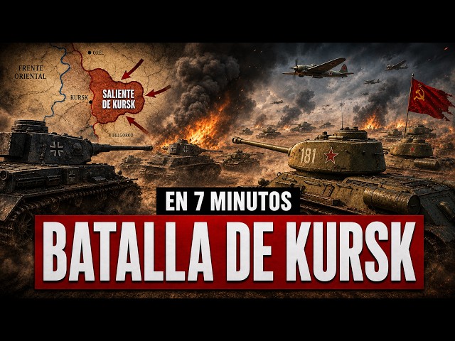 Vídeo relacionado con Kursk 1943: La batalla más grande de la Segunda Guerra Mundial (HISTORIA DE LOS CONFLICTOS)