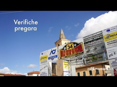 34° rally Città di Pistoia - Interviste verifiche pregara