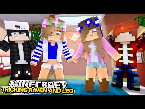TRICKING LEO AND RAVEN | BODYSWAP Minecraft Royal Family w/LittleKellyandCarly (Custom Roleplay)