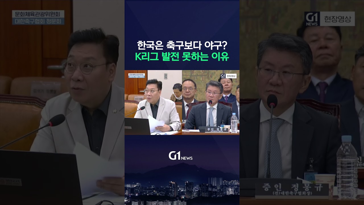 한국은 축구보다 야구? K리그 발전 못하는 이유 [G1현장영상]