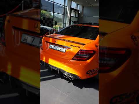 Thumbnail for Mercedes Benz C63 AMG Exhaust Note and Cold Start ( C Class W204 ) by Compact executive car