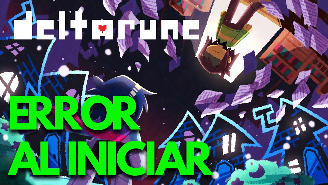 DELTARUNE: Error al Iniciar, Pantalla Negra, No Inicia Steam PC SOLUCIÓN✅