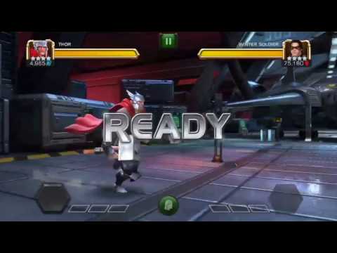 Marvel: Contest of Champions..Thor vs Winter Soldier (ROL)