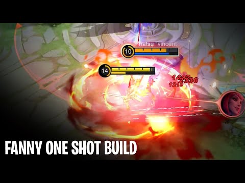 FANNY ONE HIT BUILD NEW META THIS SEASON! TOP GLOBAL FANNY GAMEPLAY