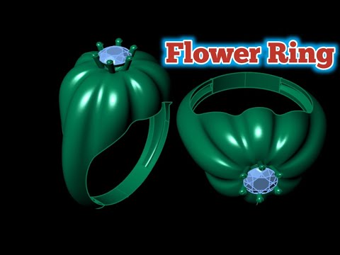 matrix 9 ring tutorial | jewelry CAD Ring Design Tutorial | 3d Modeling with Rhino 3d | gold ring
