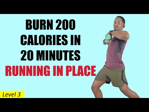 20 Minute Running In Place Workout Melts Fat Like Butter