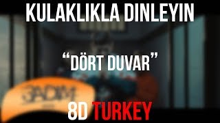 Canbay &amp; Wolker feat. Decrat - Dört Duvar (8D VERSION)