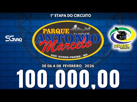 1ª ETAPA DO CIRCUITO DO PQ  ANTONIO MARCELO 2026 - GOVERNADOR NUNES FREIRE - MA - DISP AMADOR