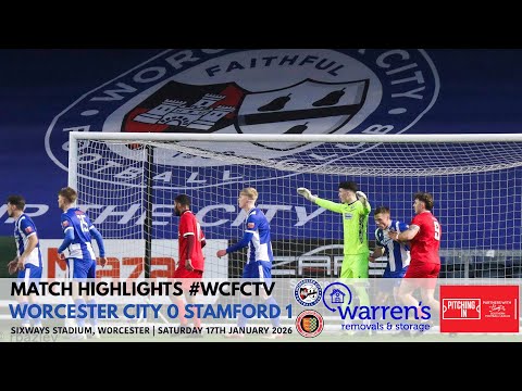 Worcester City 0 Stamford AFC 1 | Pitching In Southern Premier League Central Division