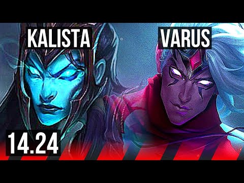 KALISTA vs VARUS (TOP) | KR Master | 14.24