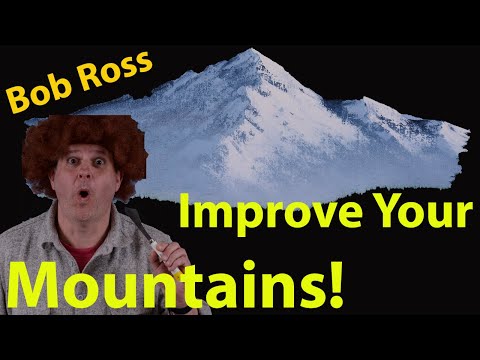 You Are Doing It Wrong!   Paint Better Mountains With Proper Technique