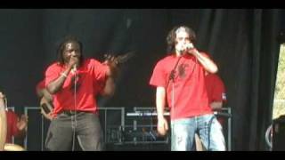 Original Sound performing Maza Africa live at the Pacific Northwest Black Community Festival.