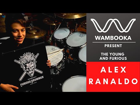 ALEX RANALDO PLAYS WAMBOOKA VINTAGE SAND - Pelle per batteria sabbiata con suono controllato