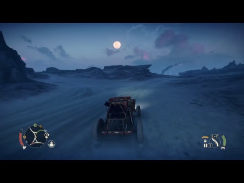 Mad Max. Jeet Stronghold. Dog and Buggy