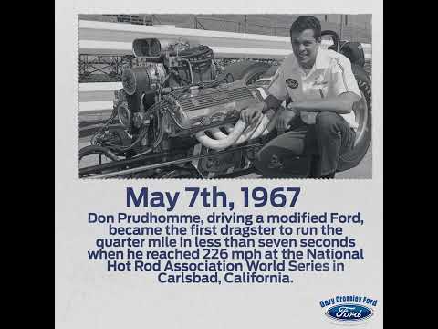 Thumbnail for Don Prudhomme Goes Fast in the NHRA | April 26, 1948 | Today in Ford Motor Company History by History of the Ford Motor Company