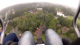 preview picture of video 'GoPro HD : Dalton Terror, On Ride ! (Walibi Belgium 2014)'