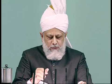 Bengali Friday Sermon 30th April 2010 Blessed European tour of France, Spain, Italy and Switzerland