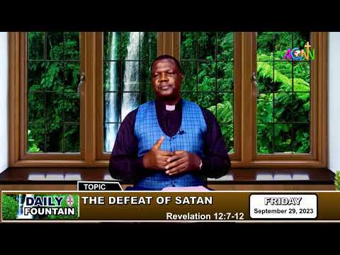 DAILY FOUNTAIN DEVOTIONAL OF SEPTEMBER 29, 2023 - THE VEN. DR. ANDREW KAYODE OLUGBEMIRO