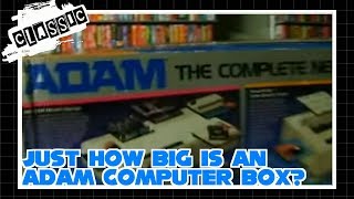 Just how big is an Adam Computer Box?