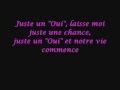 ♥ Amine - Juste Un Oui [ PAROLES ] ♥