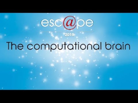 esc@pe 2019 | The computational brain with Robert Basson