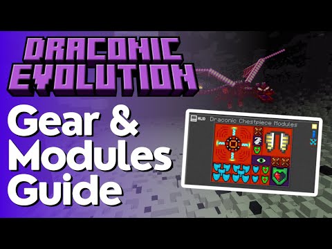 Gear & Modules Tutorial - Draconic Evolution